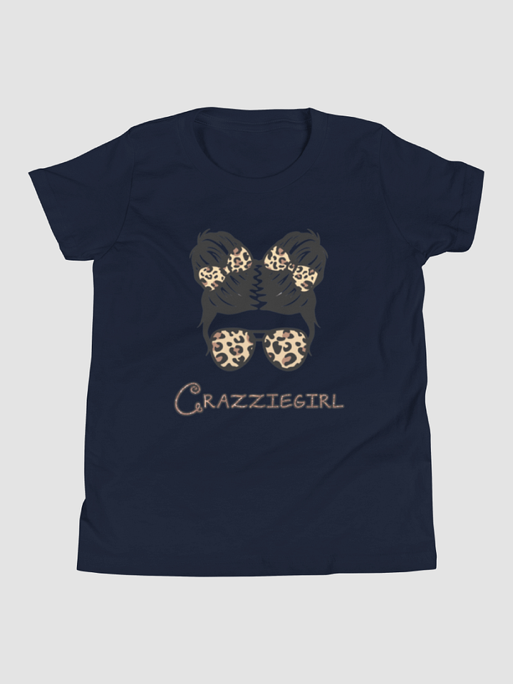 Crazziegirl LEP Youth Short Sleeve T-Shirt Bella+Canvas 3001Y product image (1)