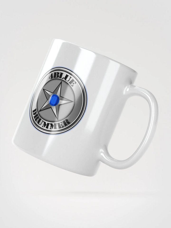 Coffee mug w/ logo (white) product image (5)