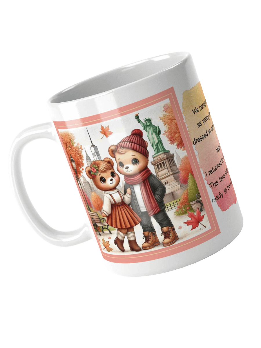 Honeymoon to Familymoon Brown Bear Mug product image (5)