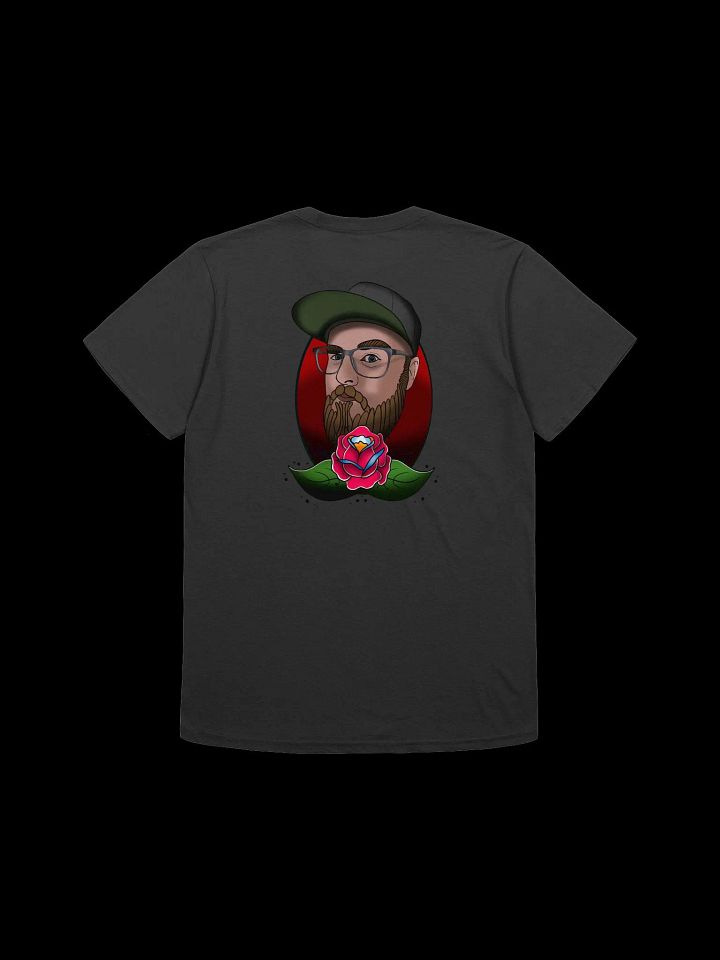 Bos Tattoo Design Back Print Tee product image (1)