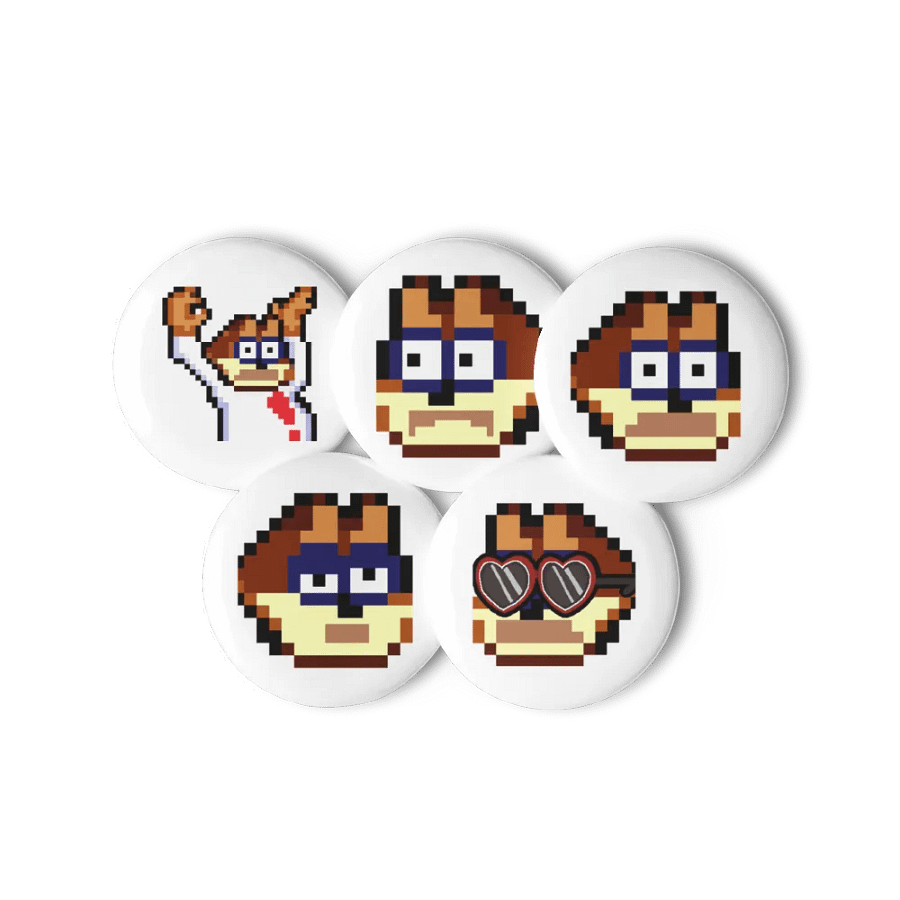 HG Emote Pin Set Bubsy product image (11)