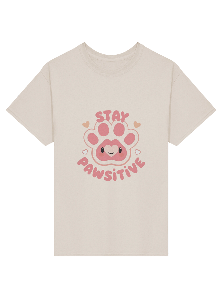 🩷Stay Pawsitive – Cute Kawaii Paw T-Shirt product image (85)