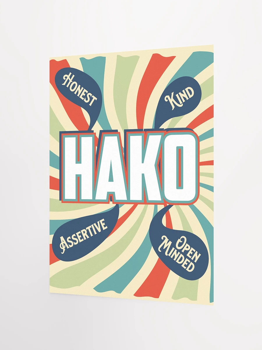 Retro HAKO Poster (no frame) product image (3)