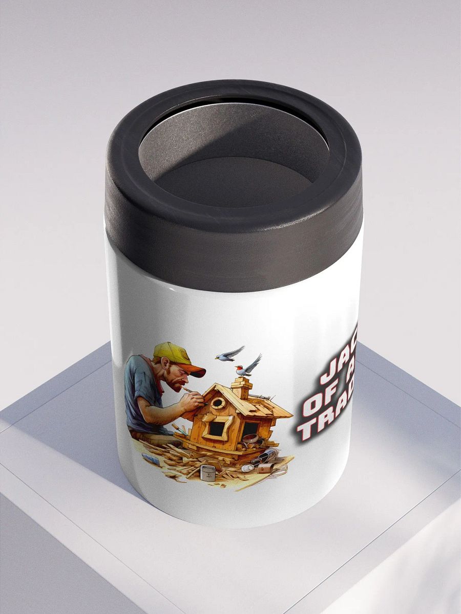 Jack of all Trades Stainless Steel Koozie product image (3)