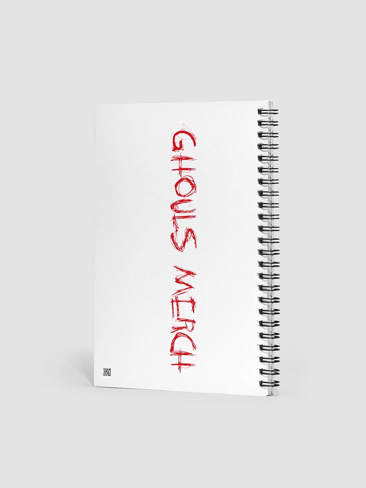 Red Graffiti Bear Notebook product image (2)