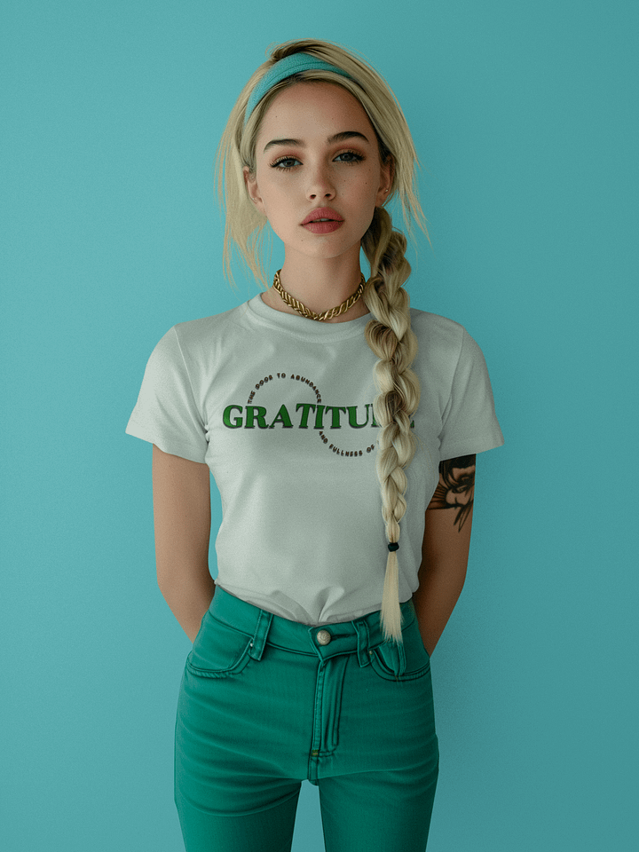 Gratitude Abundance Tee product image (2)