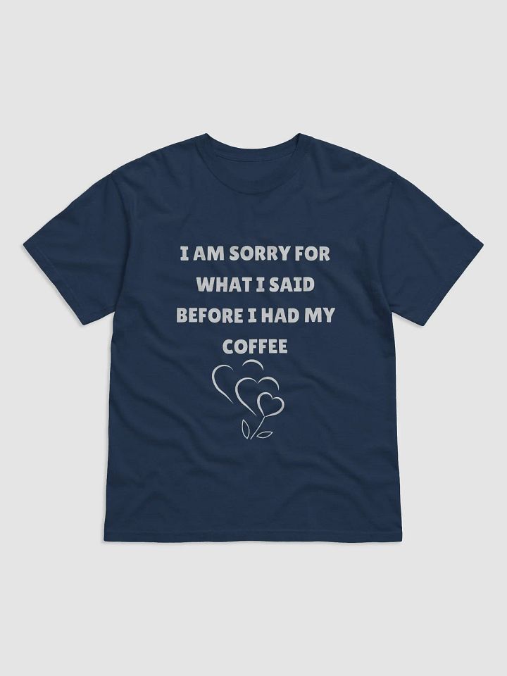 I AM SORRY T-SHIRT (WHITE) product image (1)
