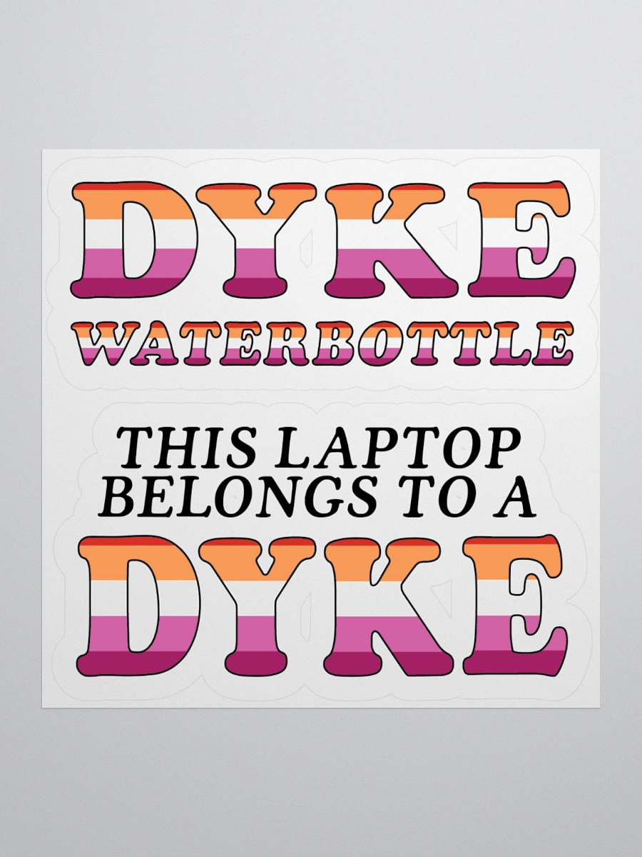 DYKE PROPERTY STICKERS product image (3)