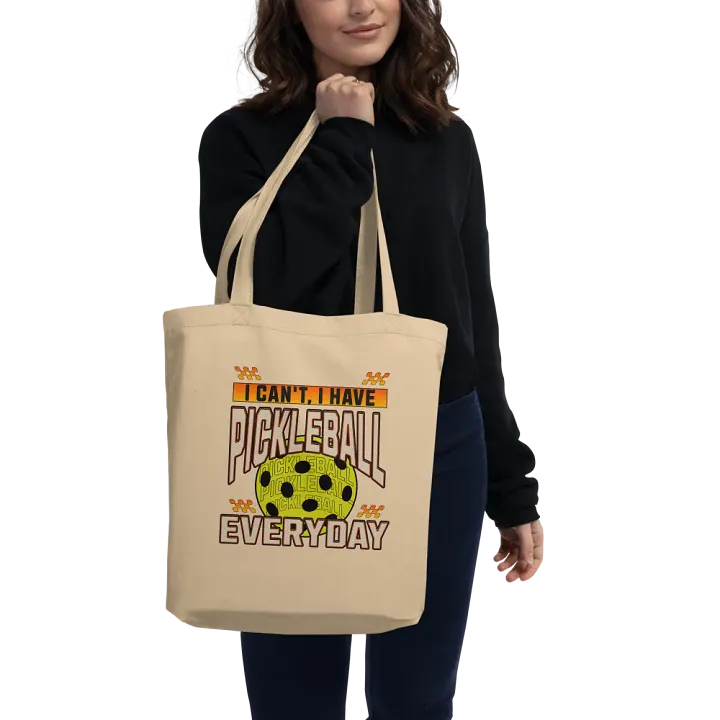 I Can't I Have Pickleball Everyday Eco Tote product image (2)