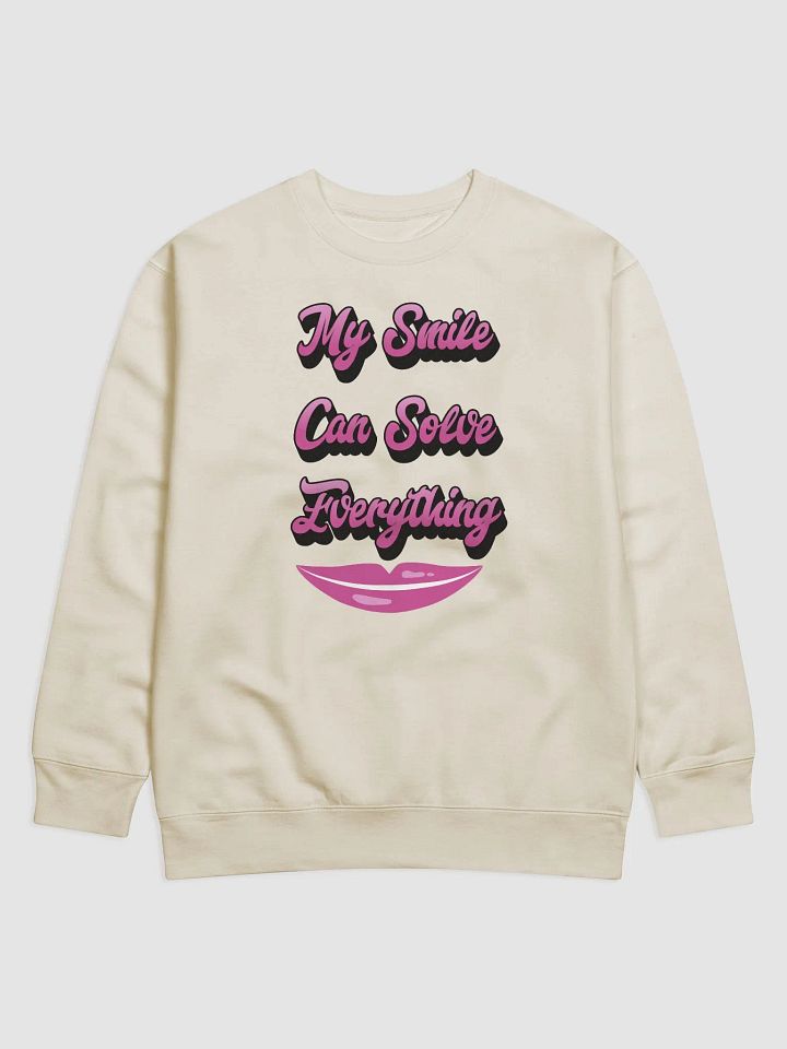 My Smile Can Solve Everything Sweatshirt product image (1)