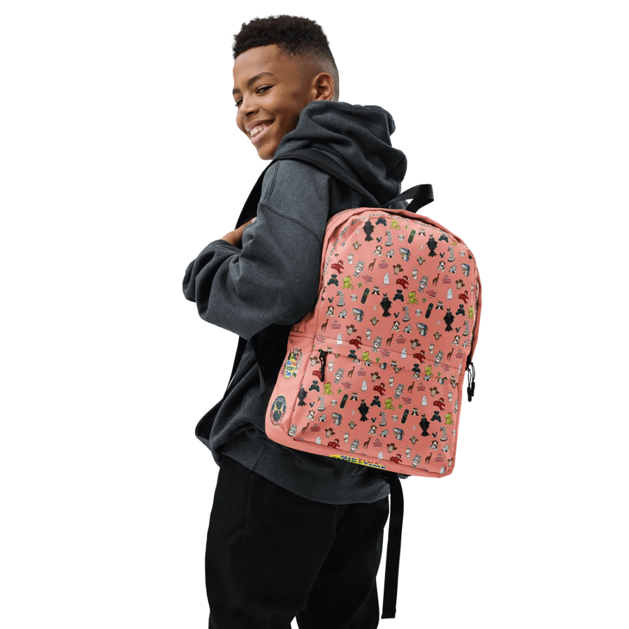 The KidTime StoryTime Character Backpack (Pink) product image (6)