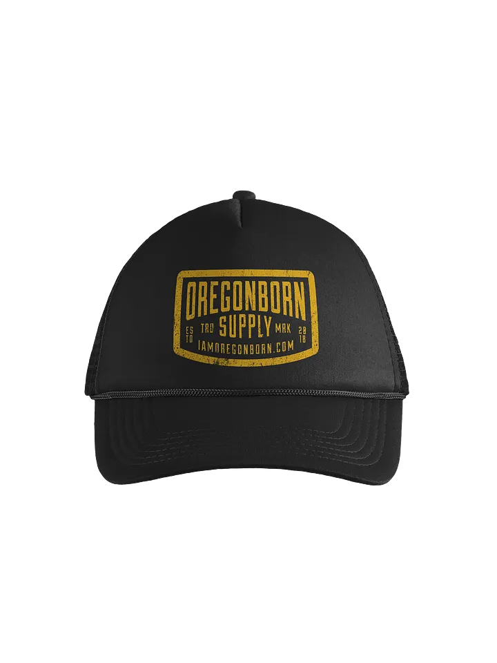 Oregon Born Supply Foam Trucker Hat product image (1)