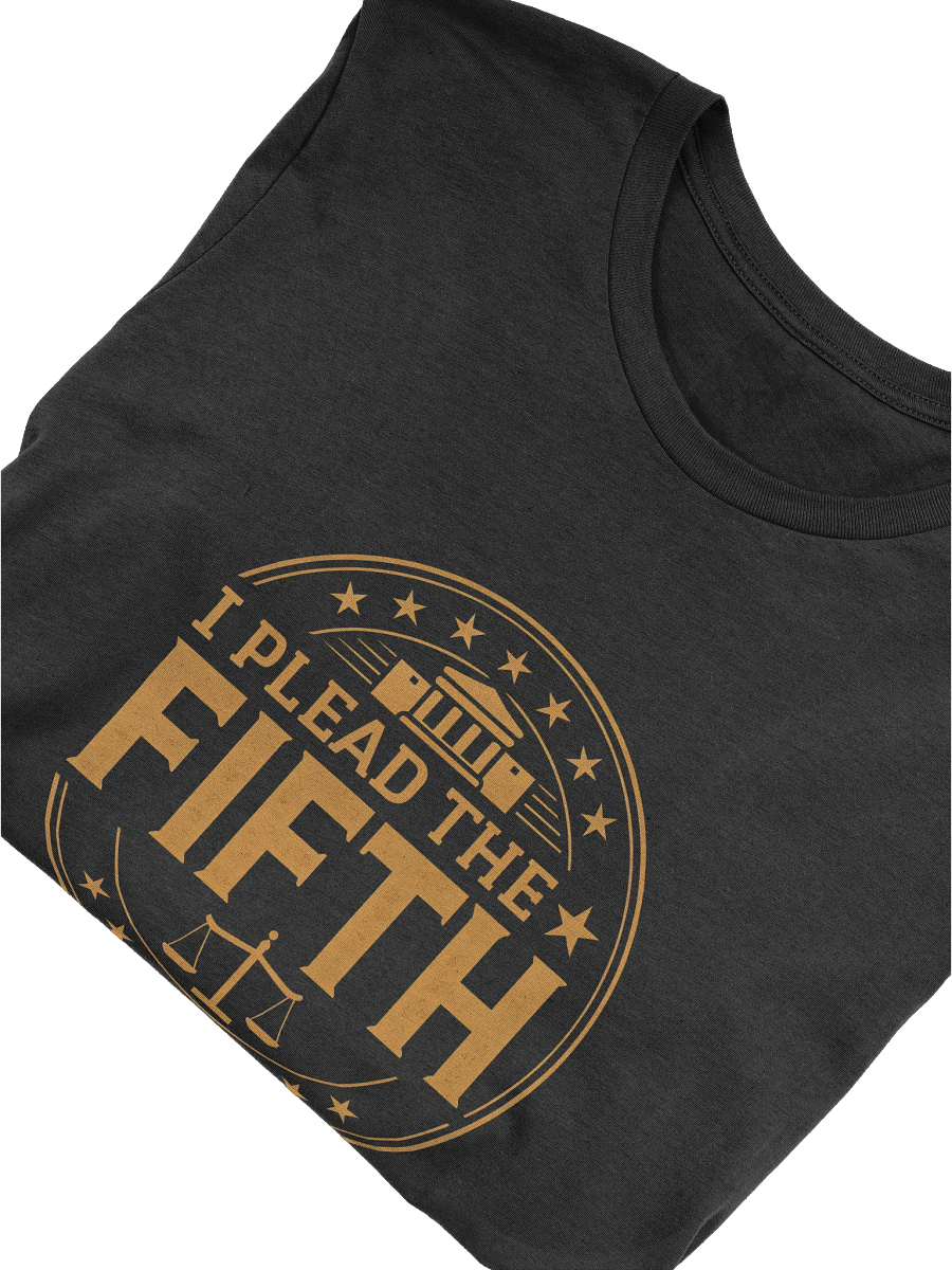 Justice Icon (PLEAD THE FIFTH) Tee product image (53)