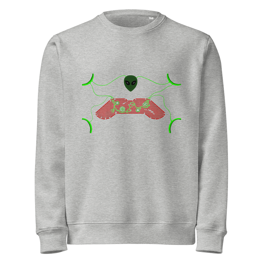 Alien Gamer Graphic Organic Sweatshirt product image (1)