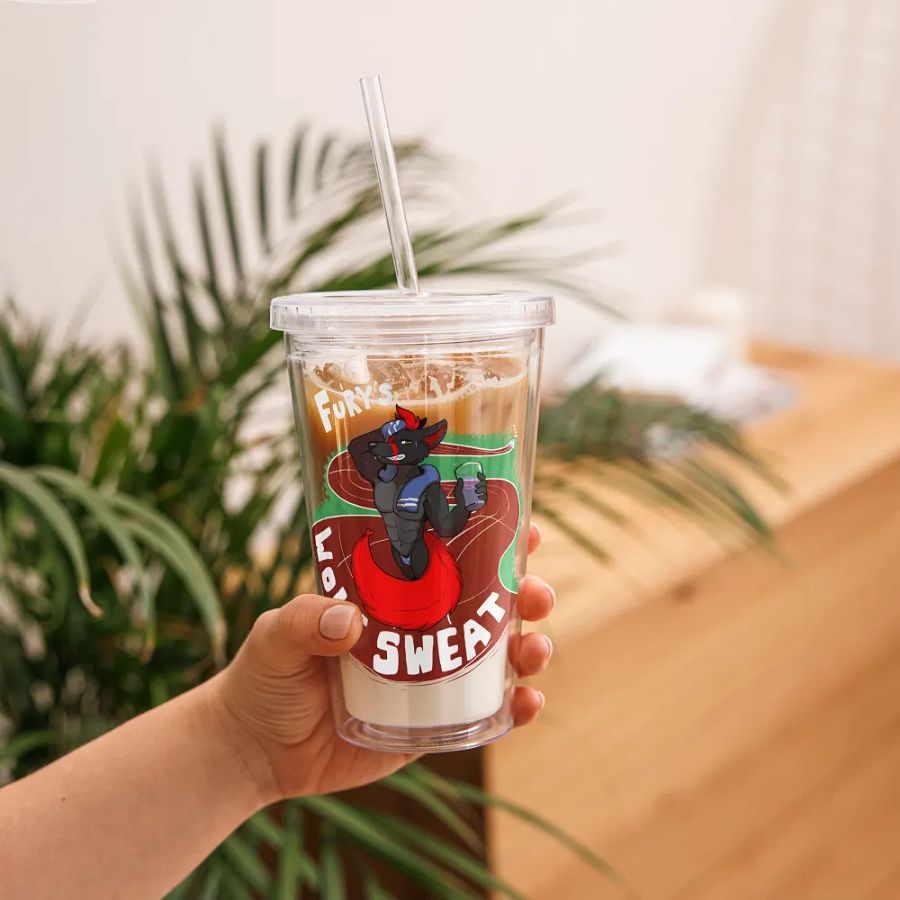 Fury's Wolf Sweat Double Wall Tumbler product image (11)
