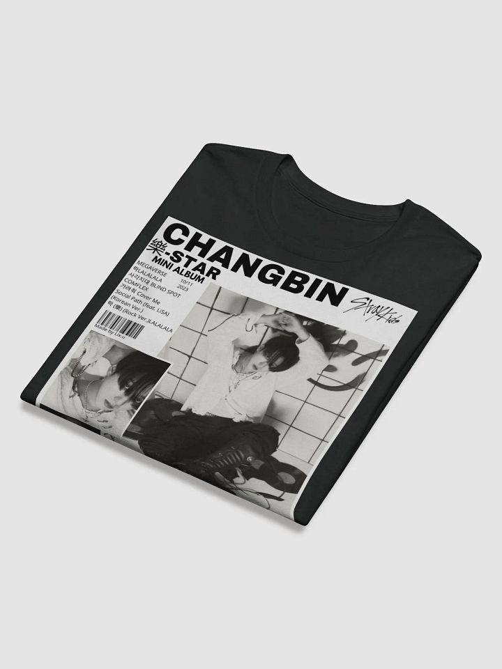 Changbin from Stray Kids Unisex Long Sleeve T-shirt product image (2)