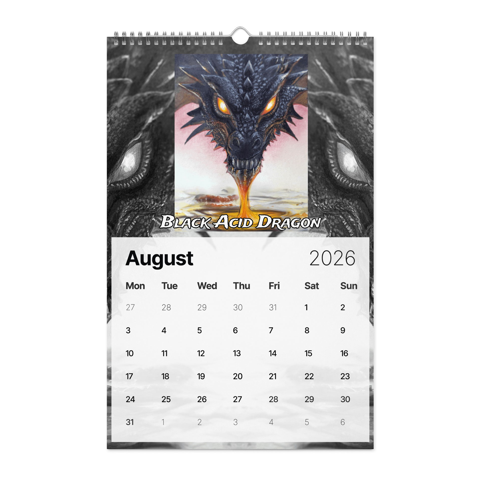 ELFSAR's 2026 Dragon Calendar product image (6)