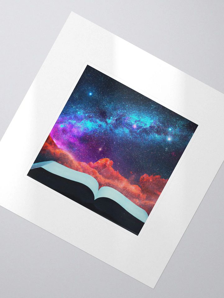 Galactic Wild Book Omega Sticker product image (2)