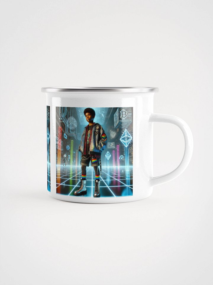 Meta Kid #3 Enamel Mug product image (1)