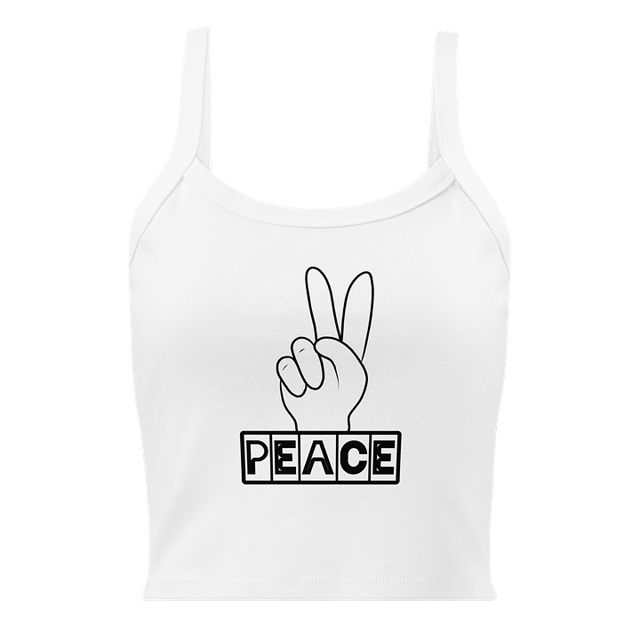 Peaceful Letter Blocks Women's Tank Top product image (9)