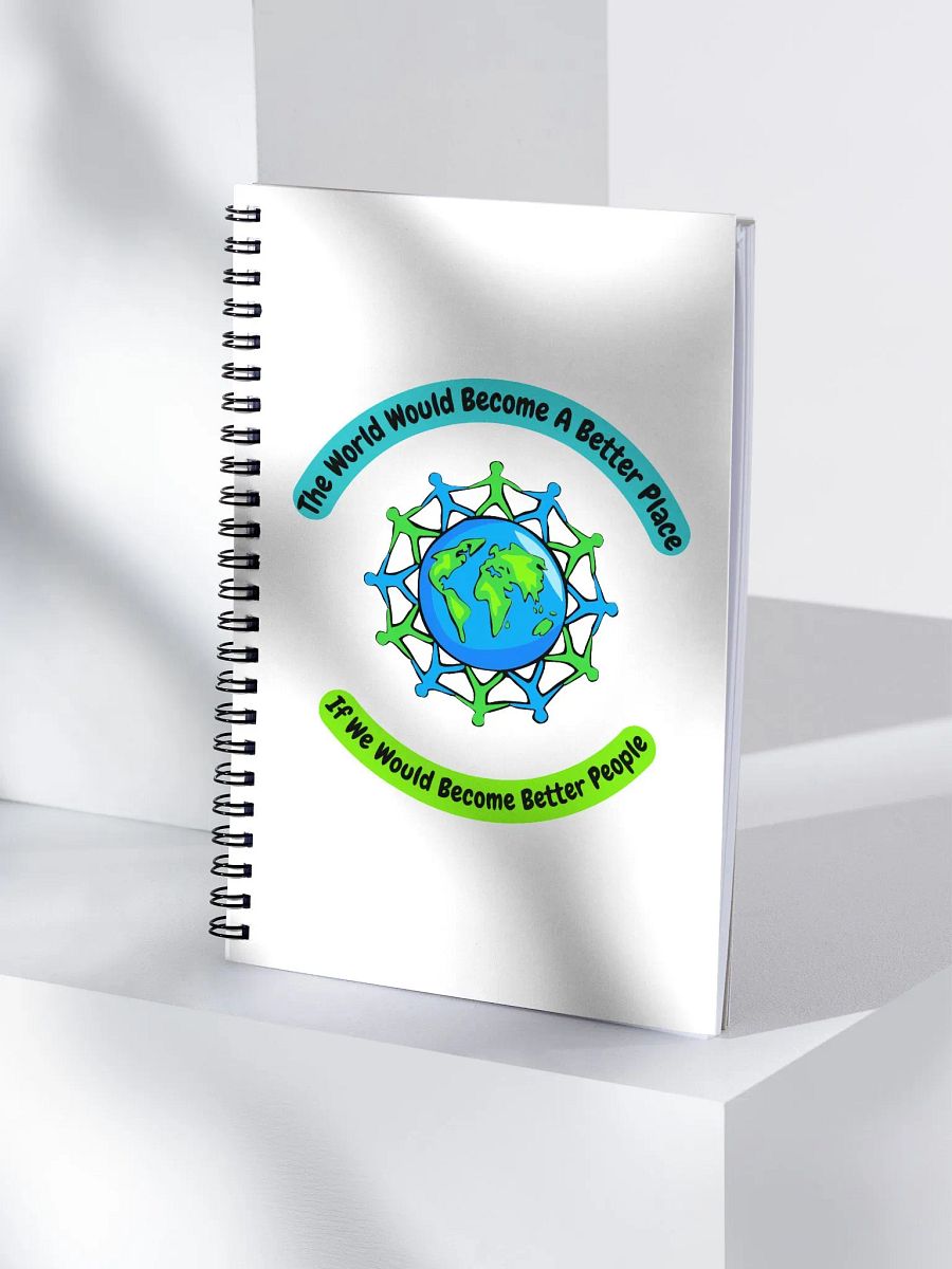 Better People, Better World Notebook product image (4)