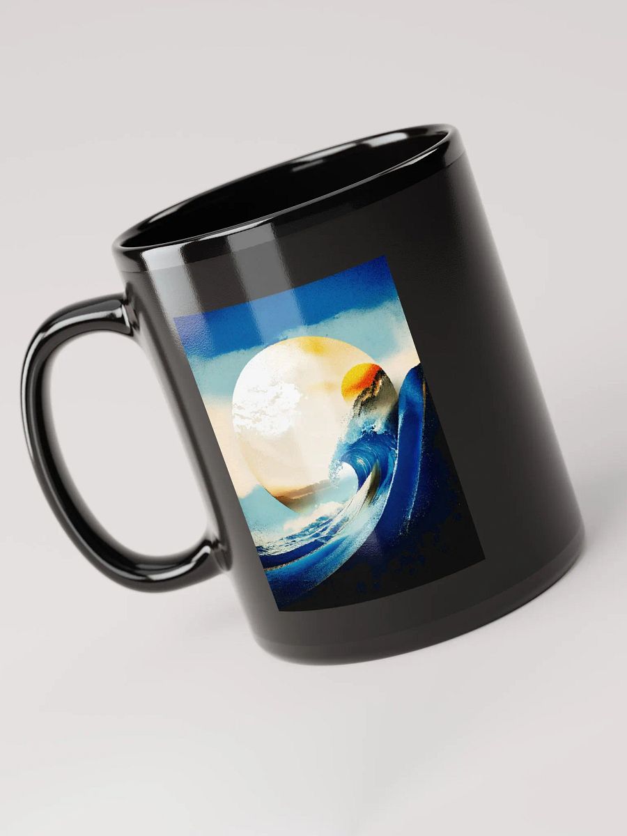 Geometric abstract art in Japanese style (front & back) product image (3)