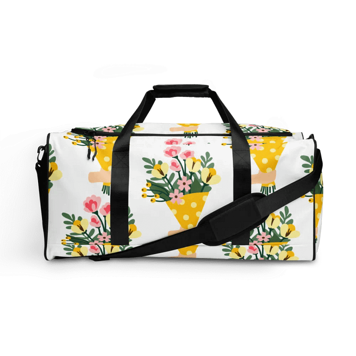 Bouquet Bliss All-Over Duffle Bag product image (1)