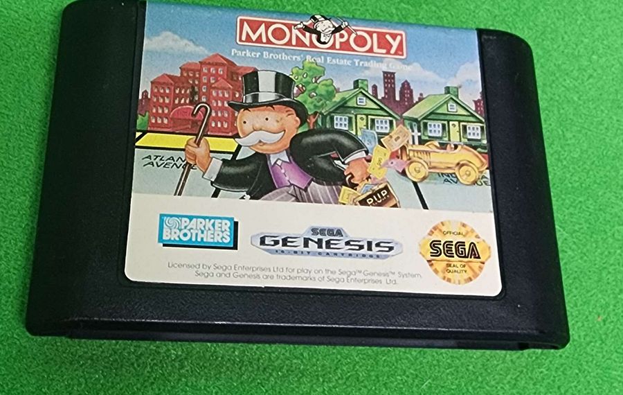 SEGA GENESIS - Monopoly - Game Only product image (1)