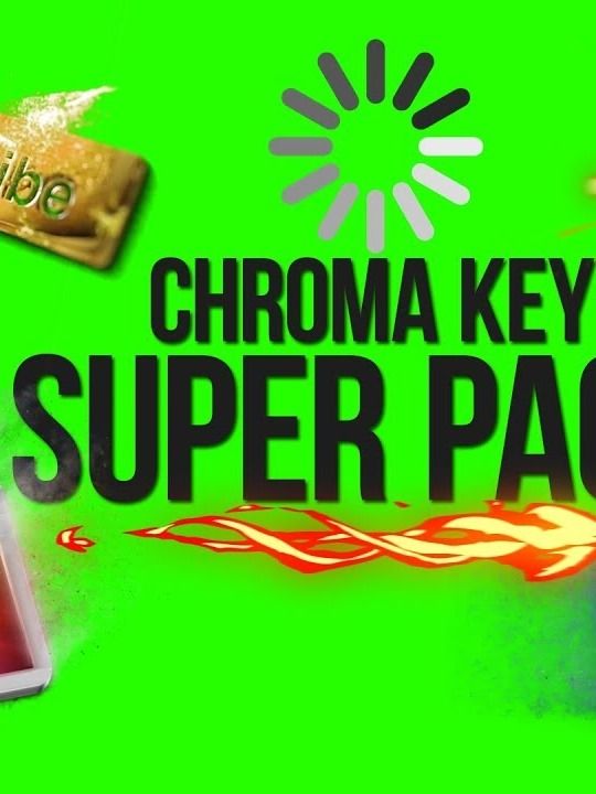 Chroma Key Super Pack #1 - Green Screen Animation product image (1)