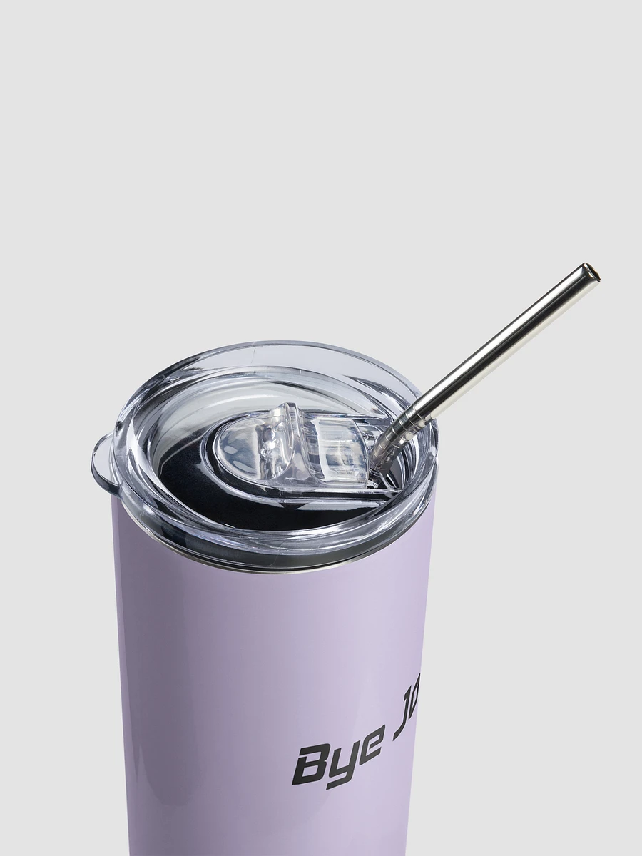 Bye Joshuah Stainless steel tumbler - Purple product image (9)