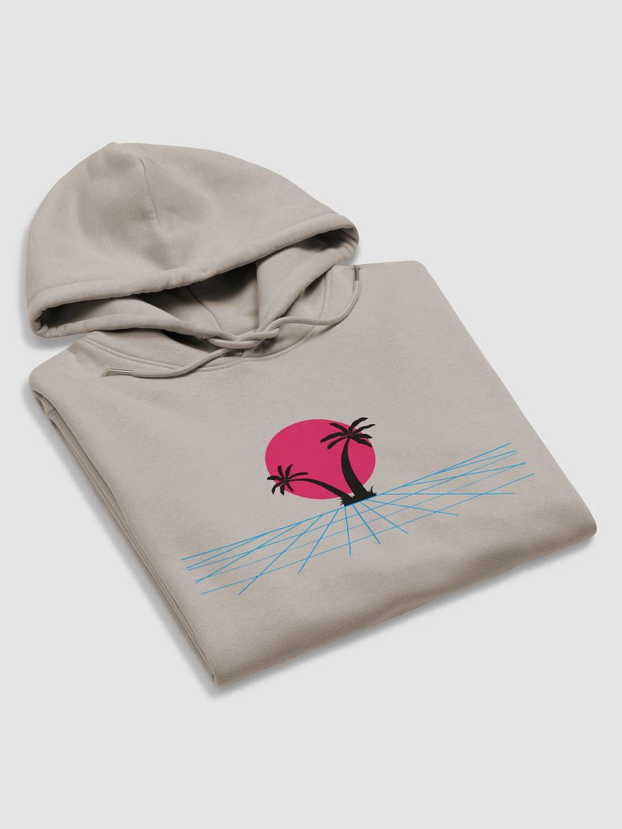 Retro-Futuristic Synthwave Eco Hoodie product image (5)