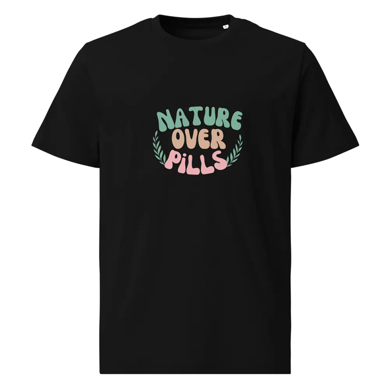 Nature Over Pills Organic Tee