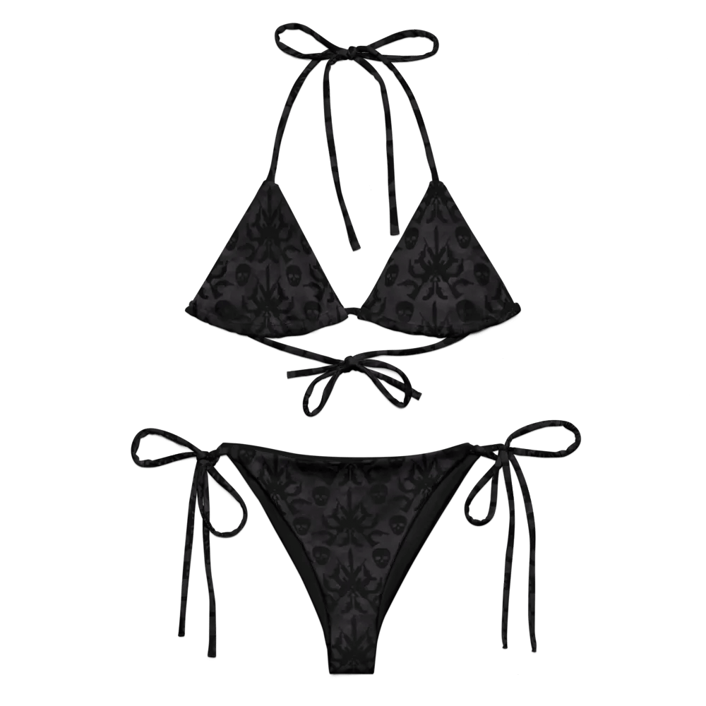 Gothic 2A String Bikini - Black product image (3)