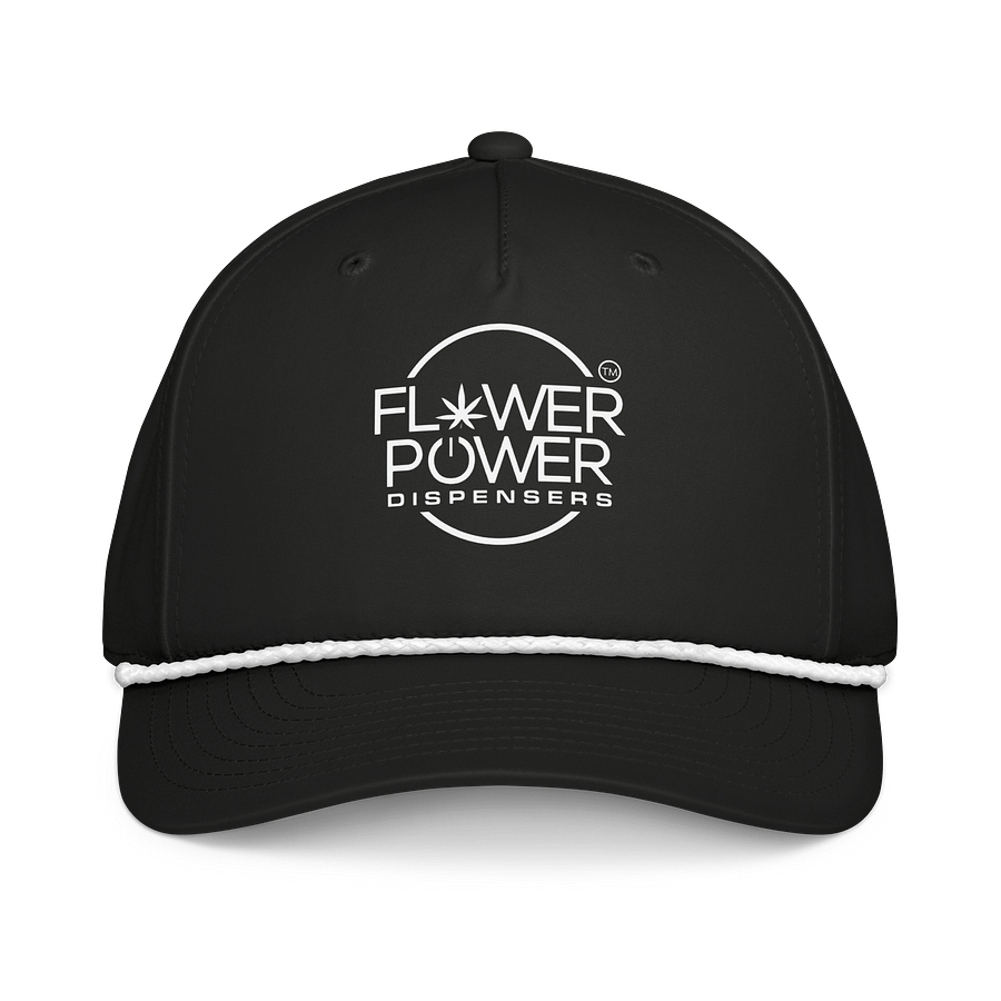 Flower Power Richardson Five-Panel Classic Rope Cap product image (1)