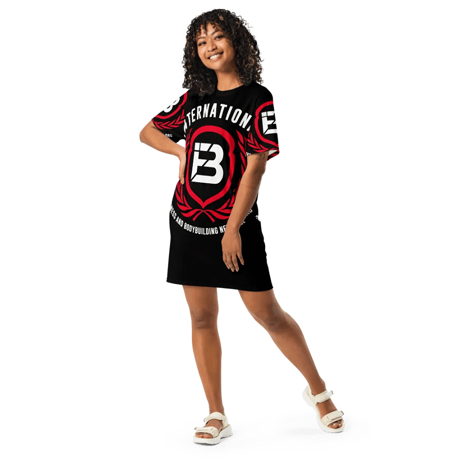 IFBNewsfeed.Org's All-Over Print T-Shirt Dress product image (9)