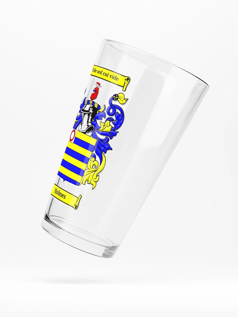 Holmes Family Crest - Shaker Pint Glass product image (5)