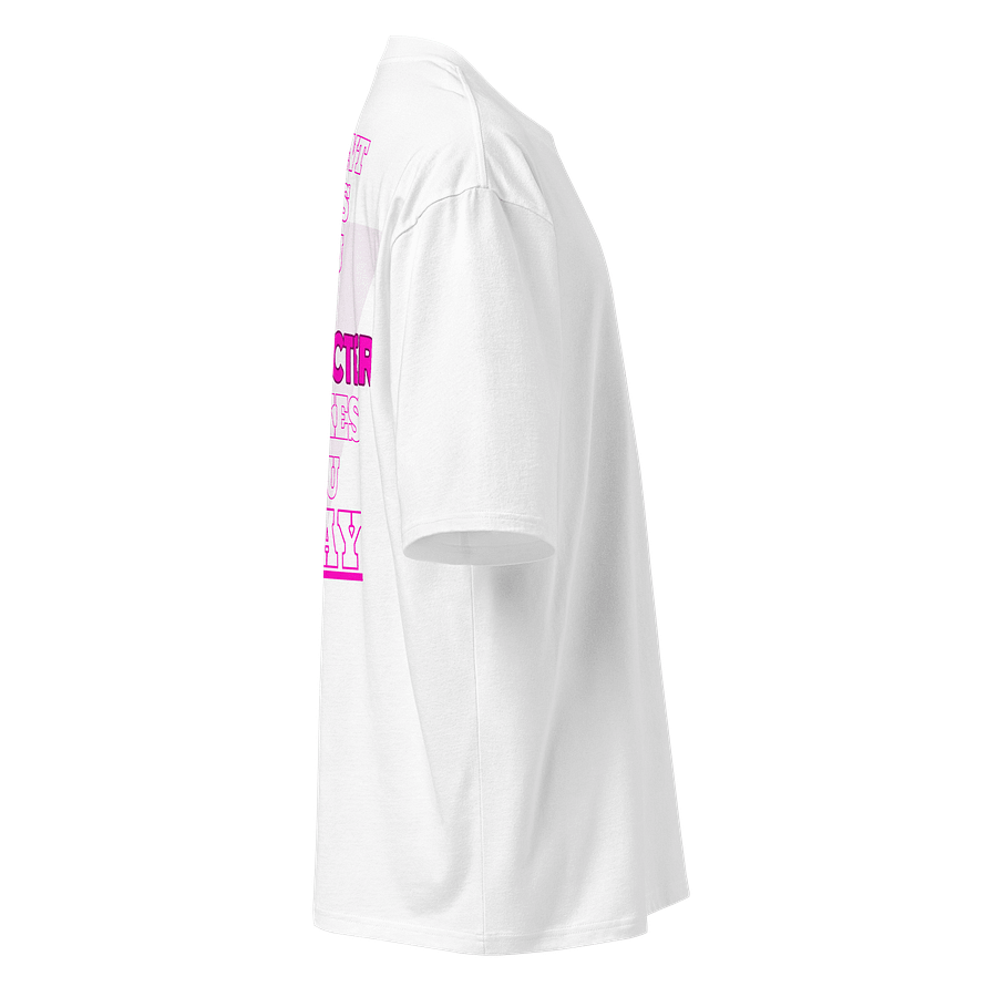 Talent & Character UNISEX eight22 Custom Oversized Wht/Pink product image (4)