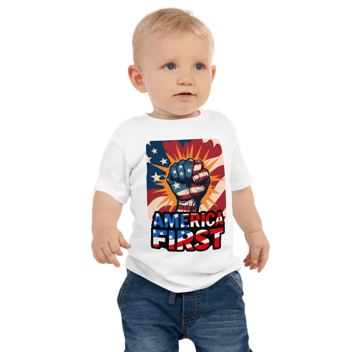 Baby T-Shirt: America First product image (6)