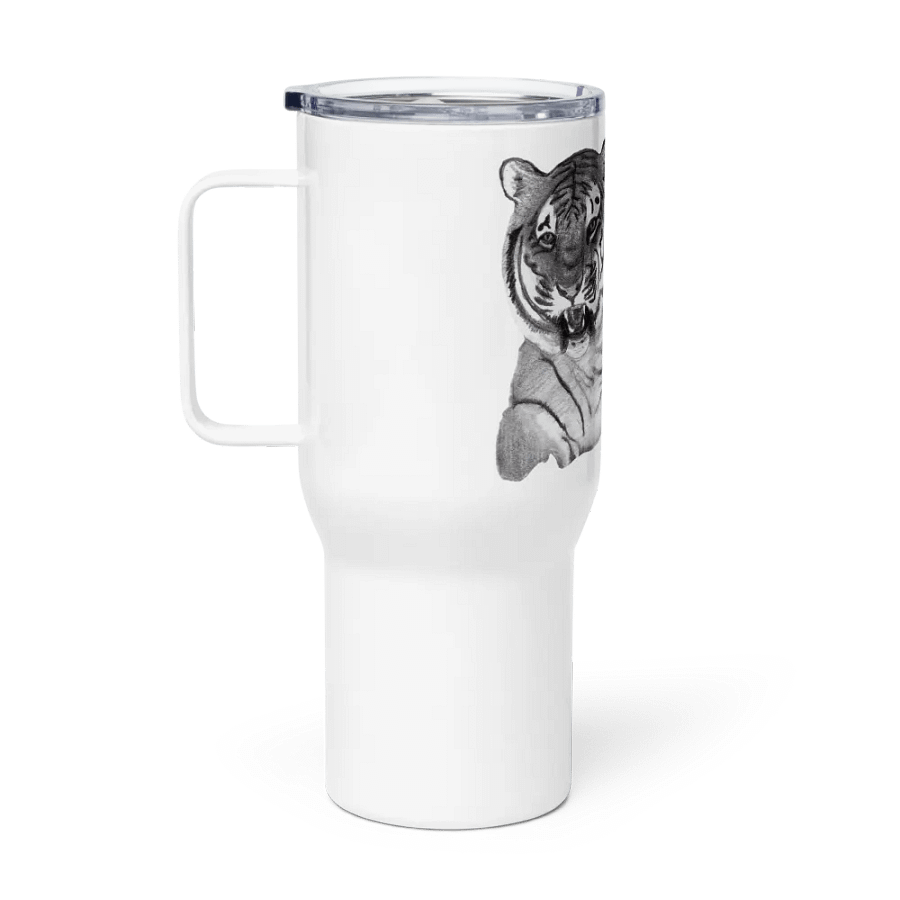 Tiger Drawing Travel Cup product image (1)
