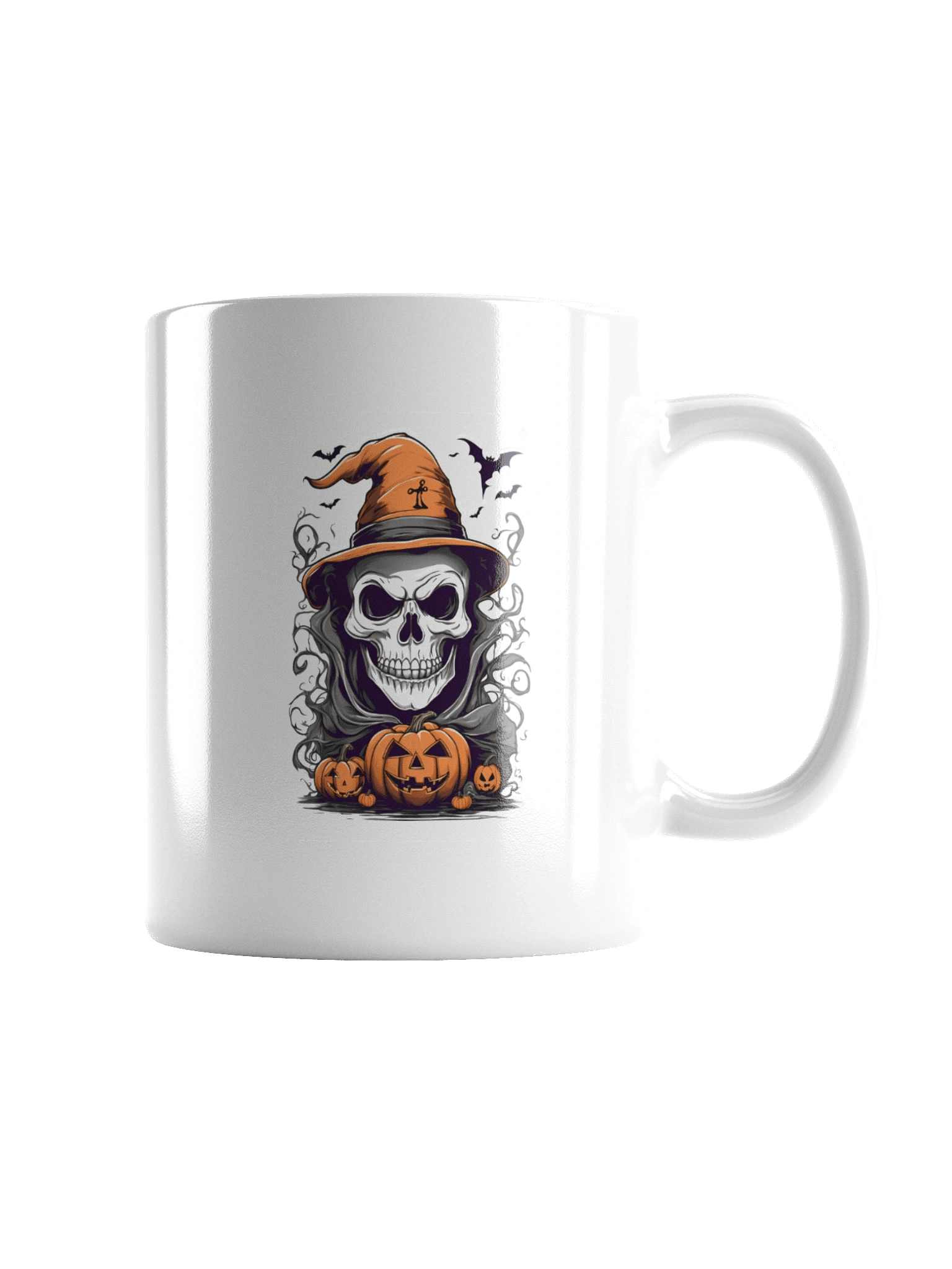 Pumpkin Witch Skull product image (5)