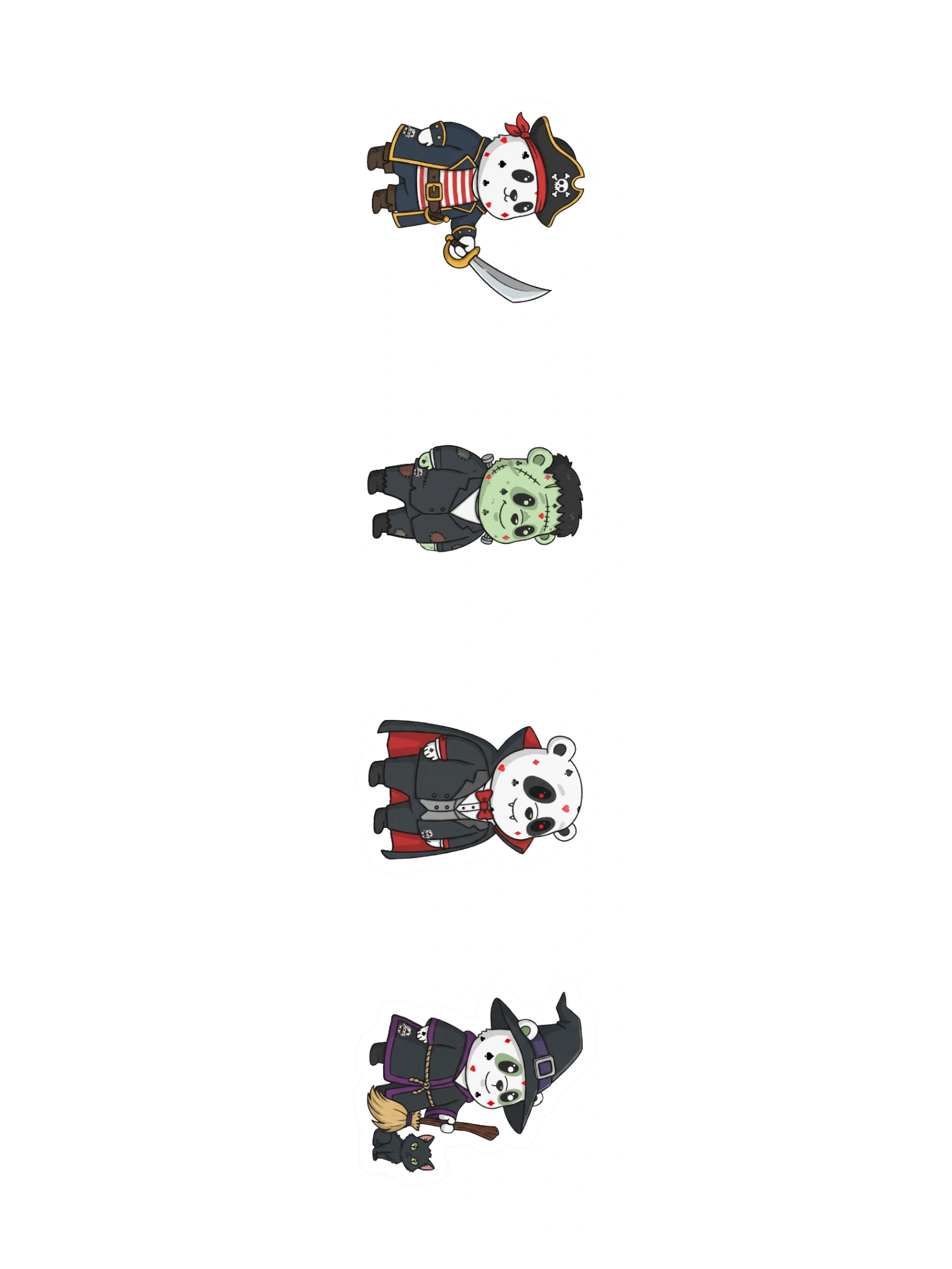 Beary Spooky 2 Stickers product image (3)