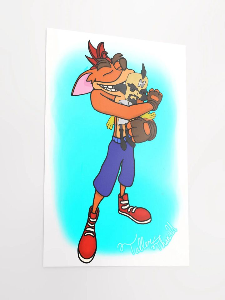 Matte Paper Crash Hug Poster product image (2)