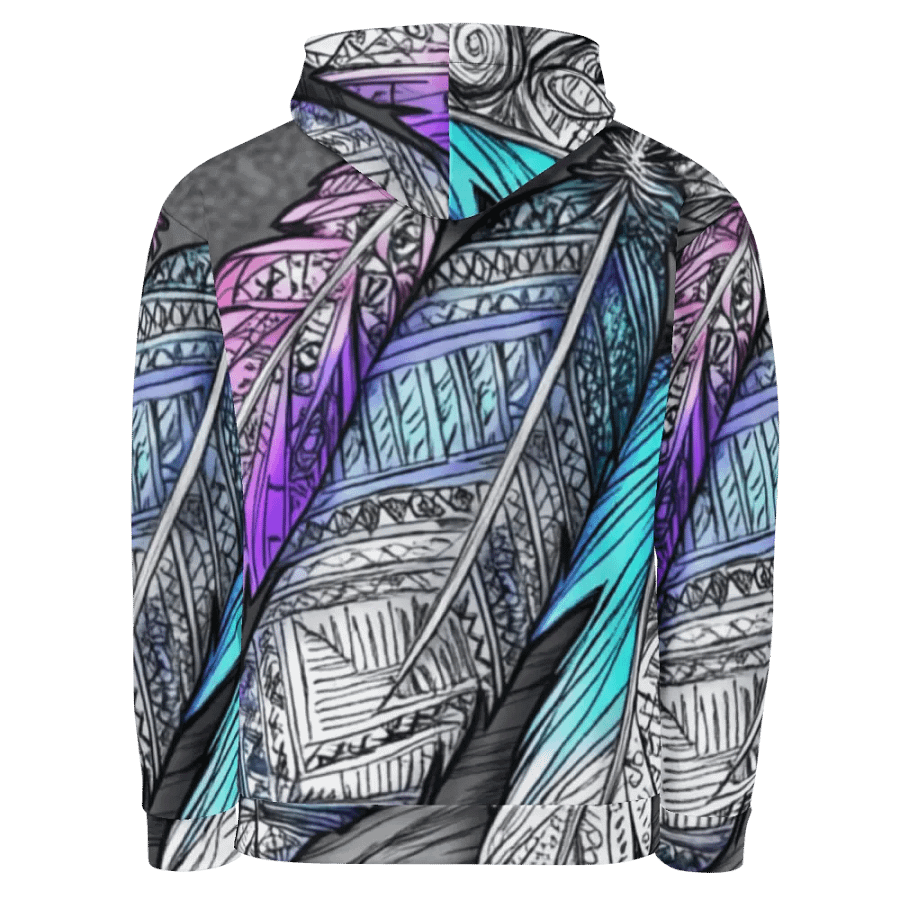 G Feathers, Recycled Unisex Hoodie product image (5)