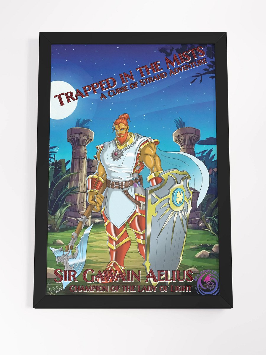 Gawain Aelius: Framed Poster product image (4)