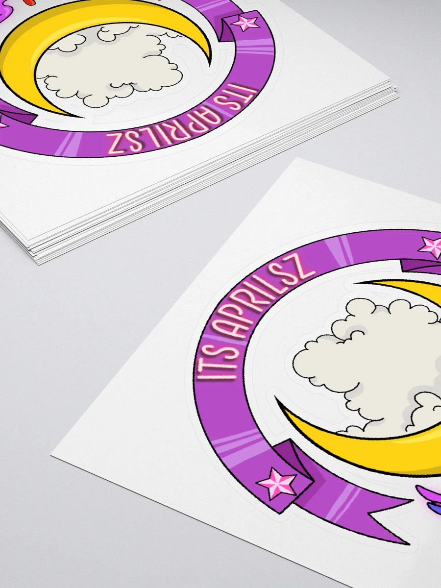 Its Aprilsz Channel Logo Sticker product image (12)