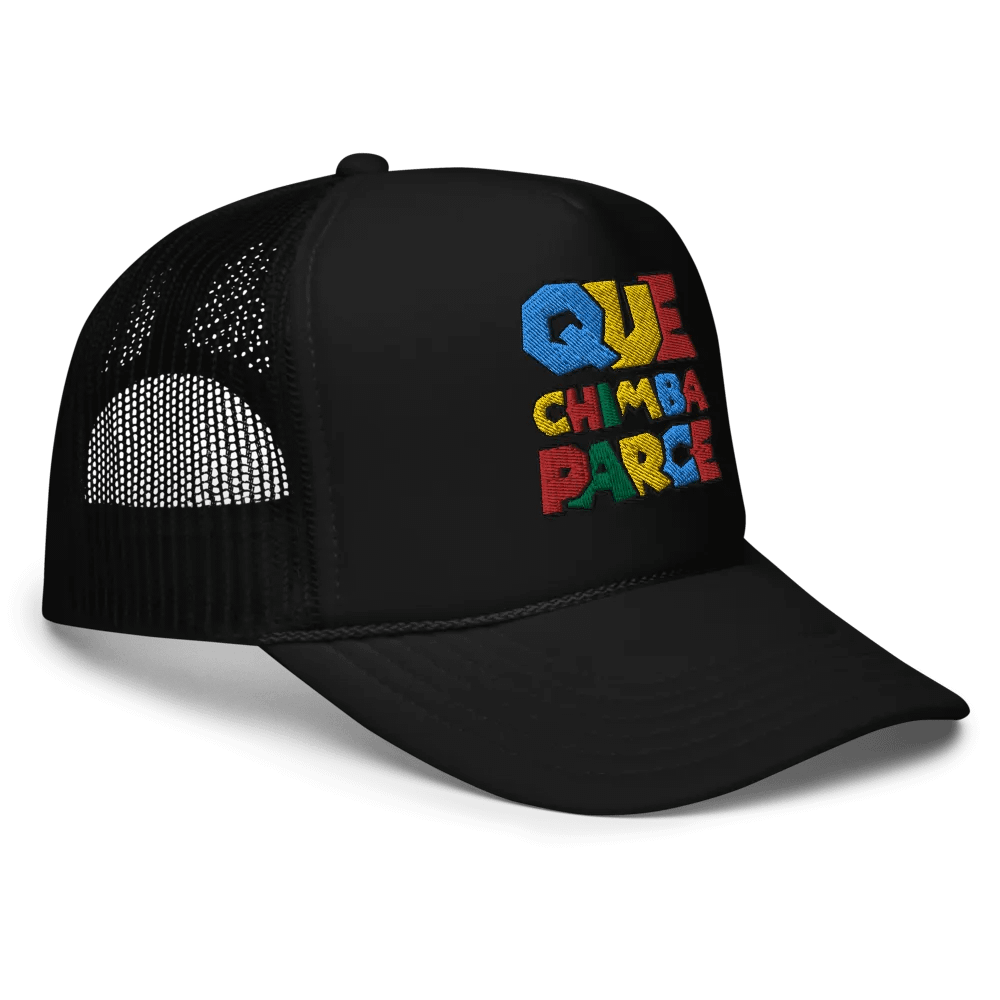 Foam Trucker Hat Que Chimba Parce product image (3)