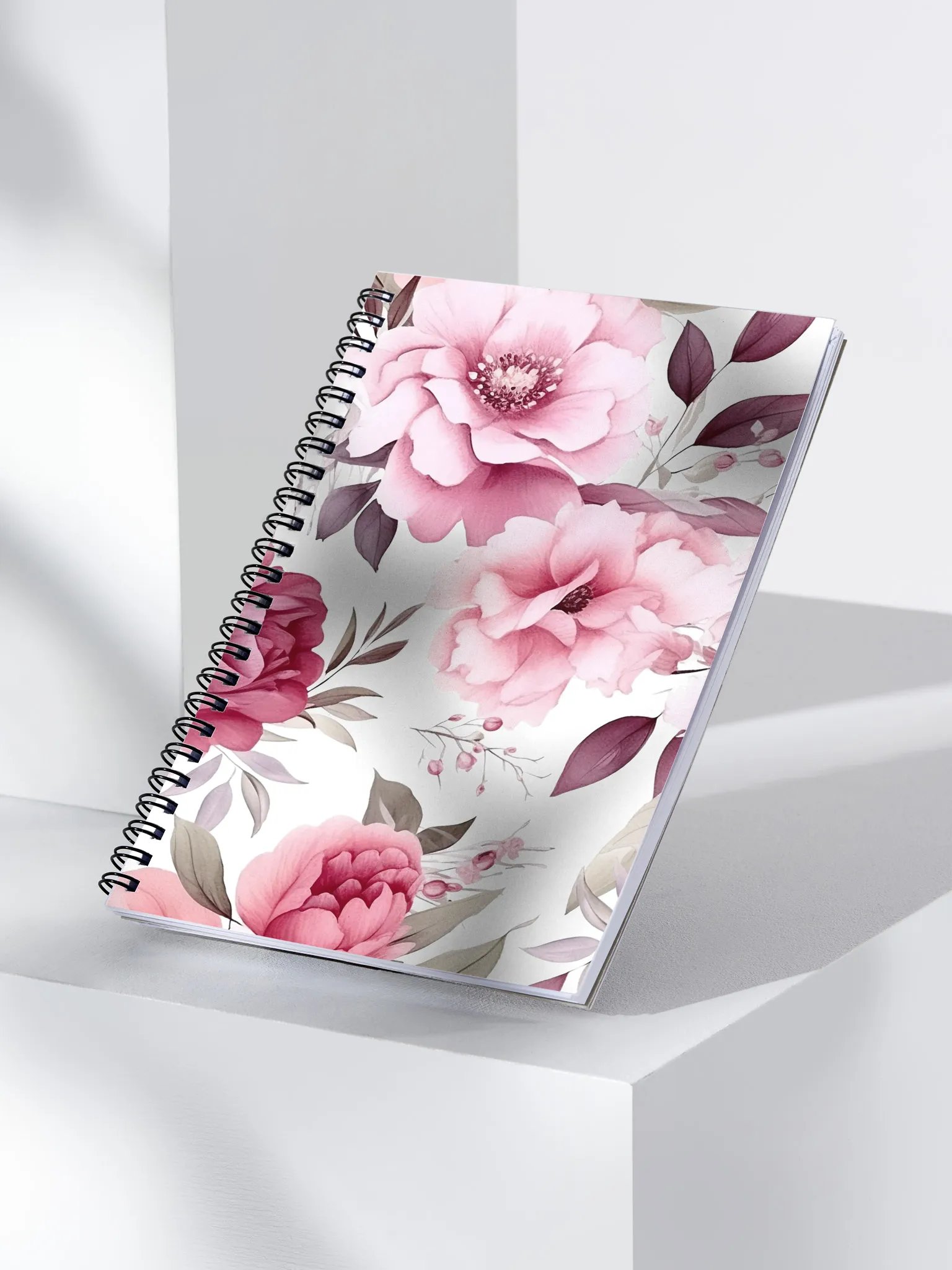Ethereal Blooms: Spiral Notebook product image (3)