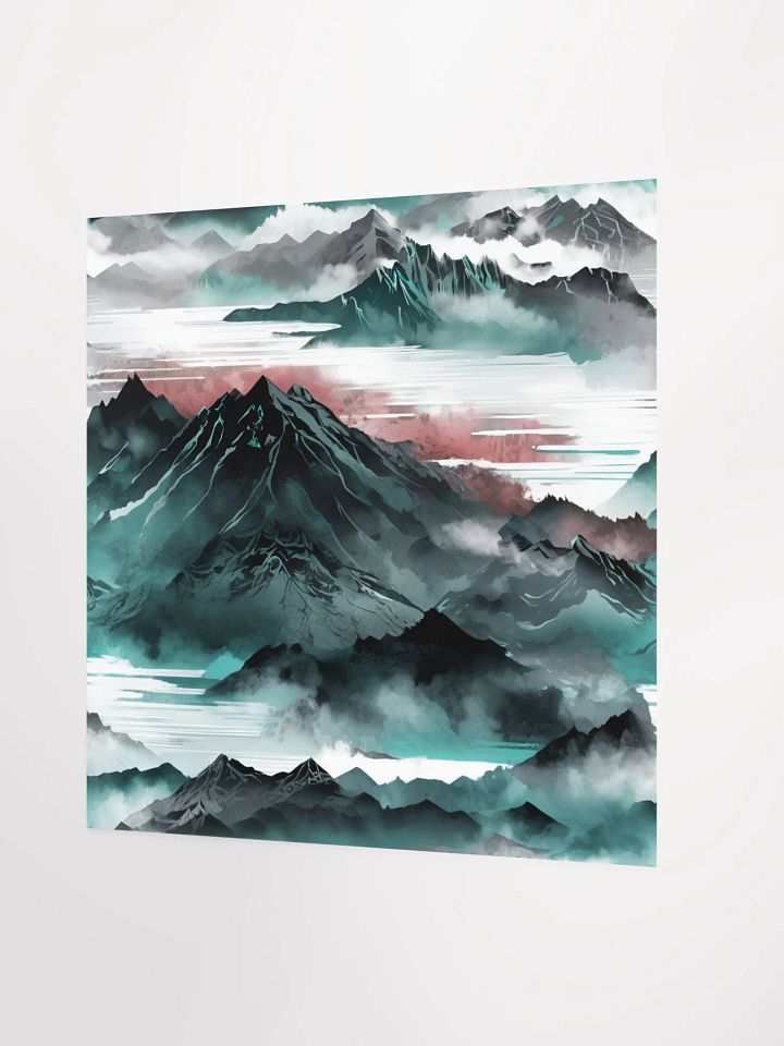 Abstract Alpine Serenity Poster product image (2)