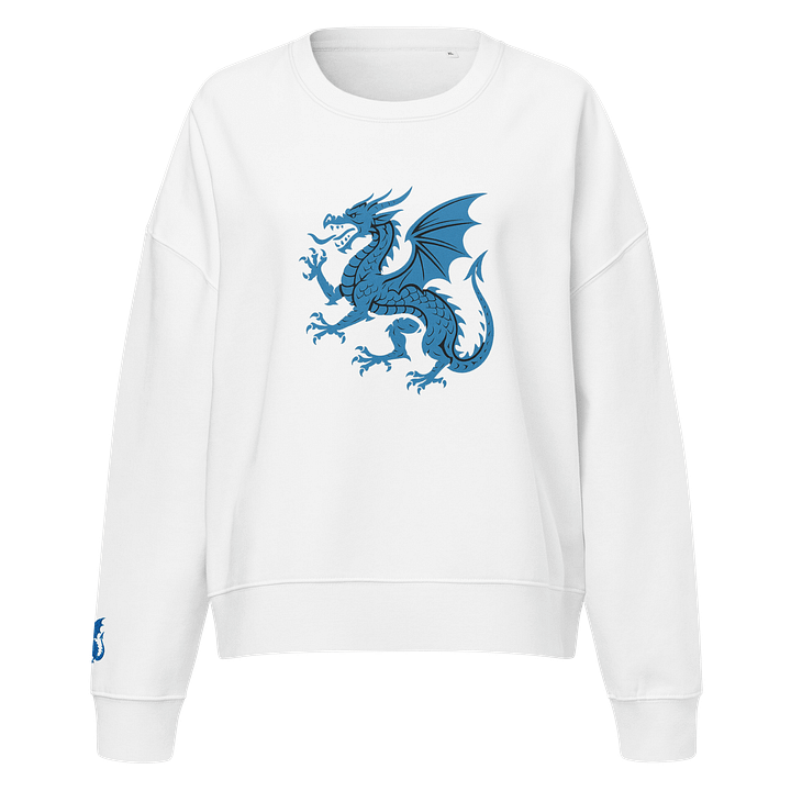 🔵 100% Organic Cotton - Blue Dragon – Voice of the Storm Sweater product image (21)