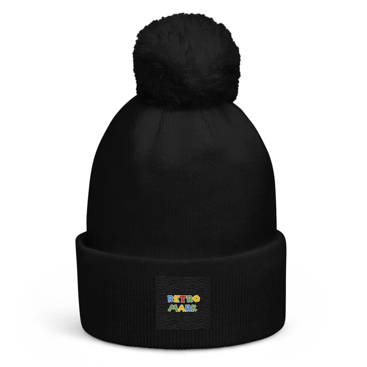 RETRO MARK Colorful Pom-Pom Beanie product image (1)